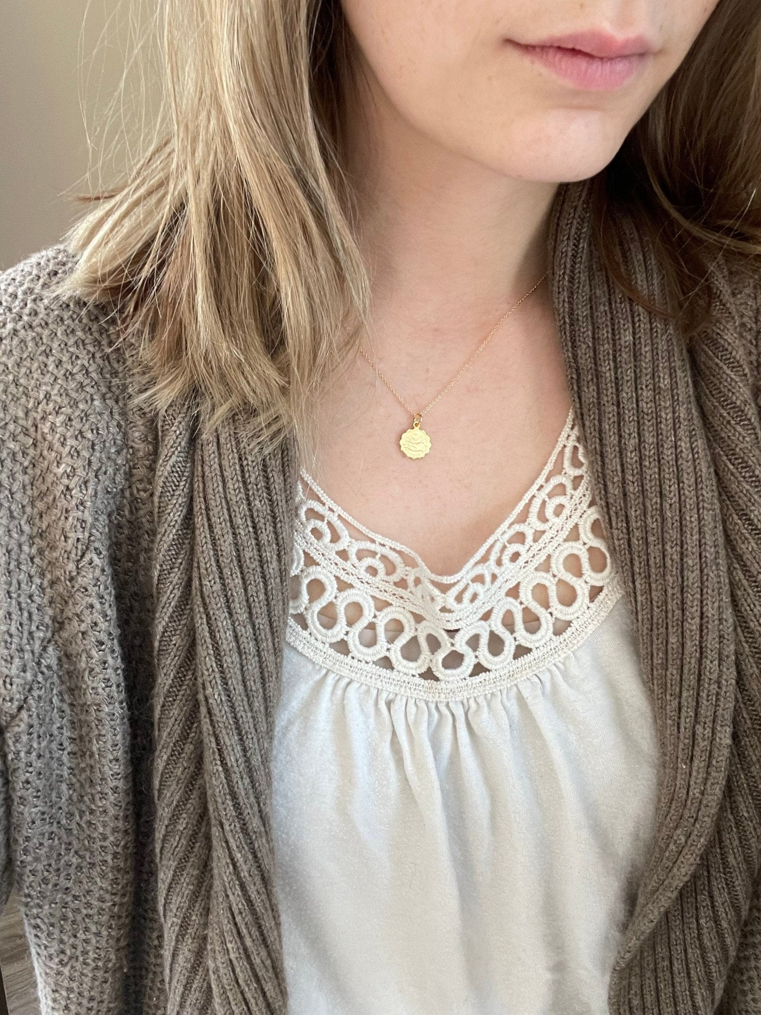 Gold Zodiac Necklace - earthandelm