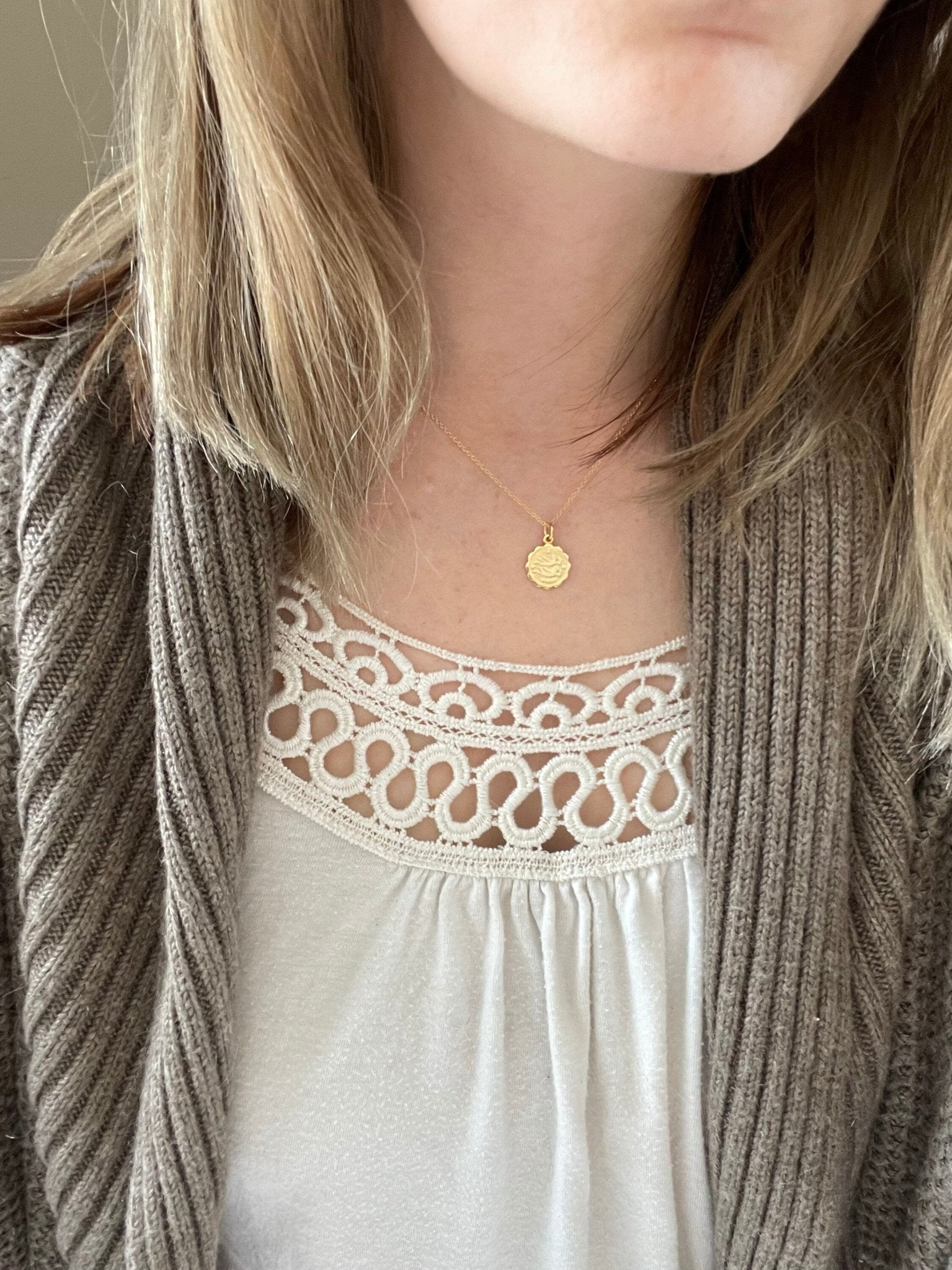 Gold Zodiac Necklace - earthandelm