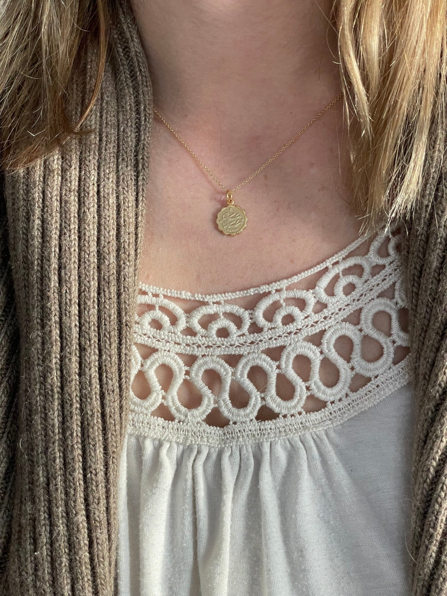 Gold Zodiac Necklace - earthandelm