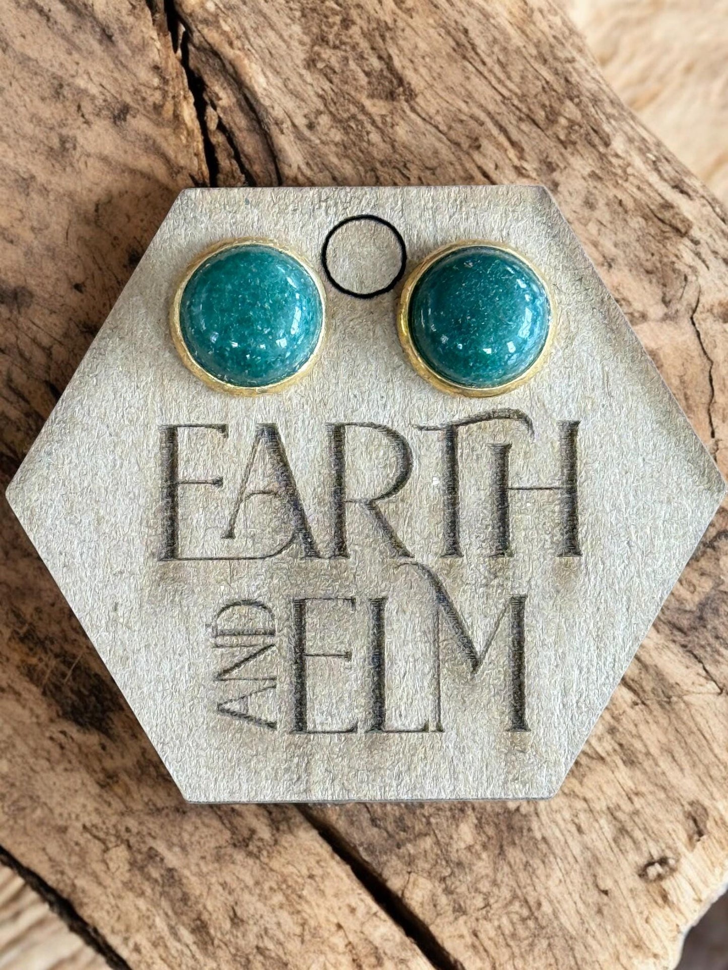 Green Aventurine in Metal Settings - earthandelm