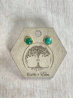 Green Aventurine in Metal Settings - earthandelm