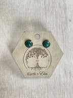 Green Aventurine in Metal Settings - earthandelm