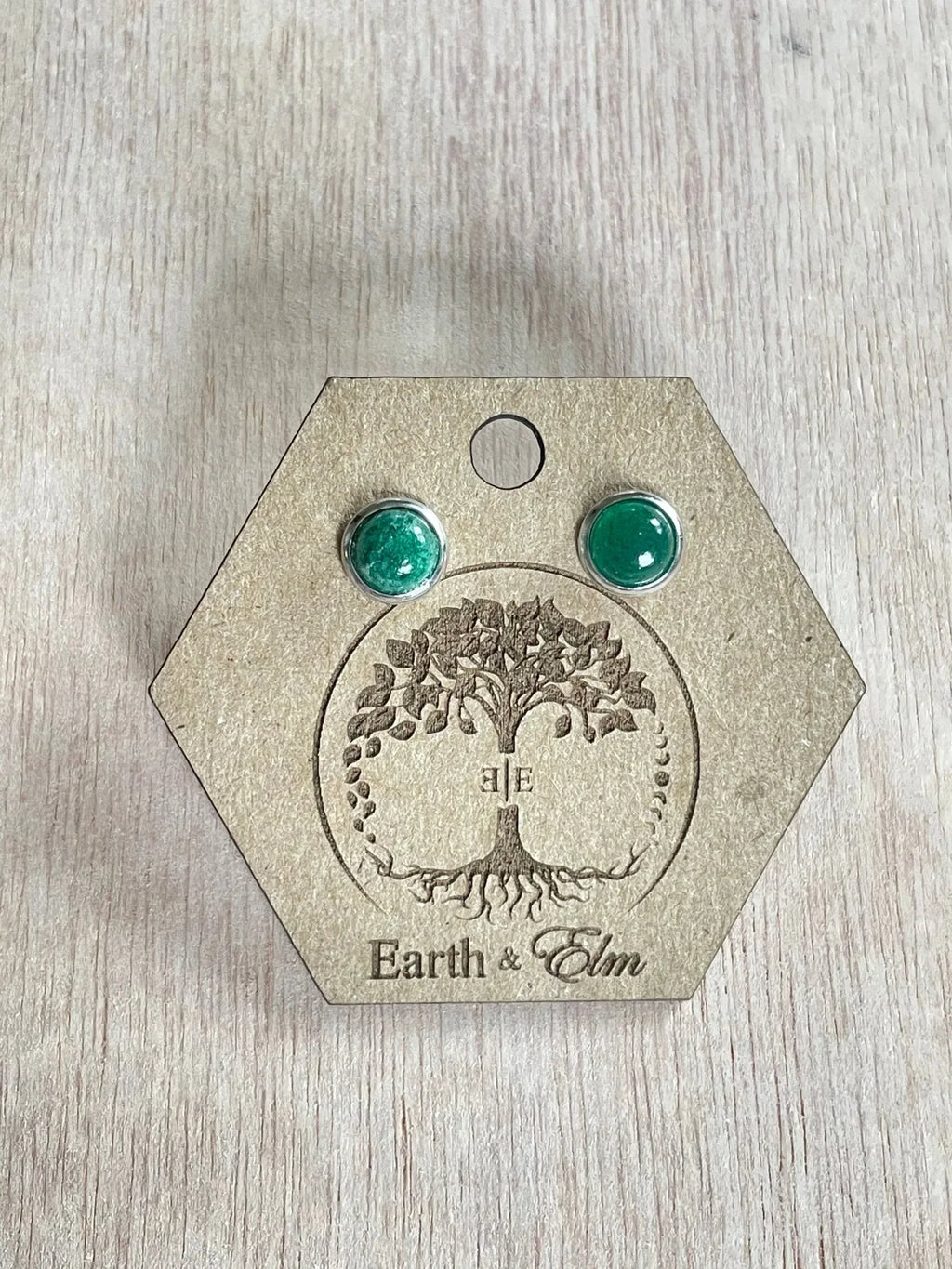 Green Aventurine in Metal Settings - earthandelm