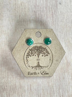 Green Aventurine in Metal Settings - earthandelm