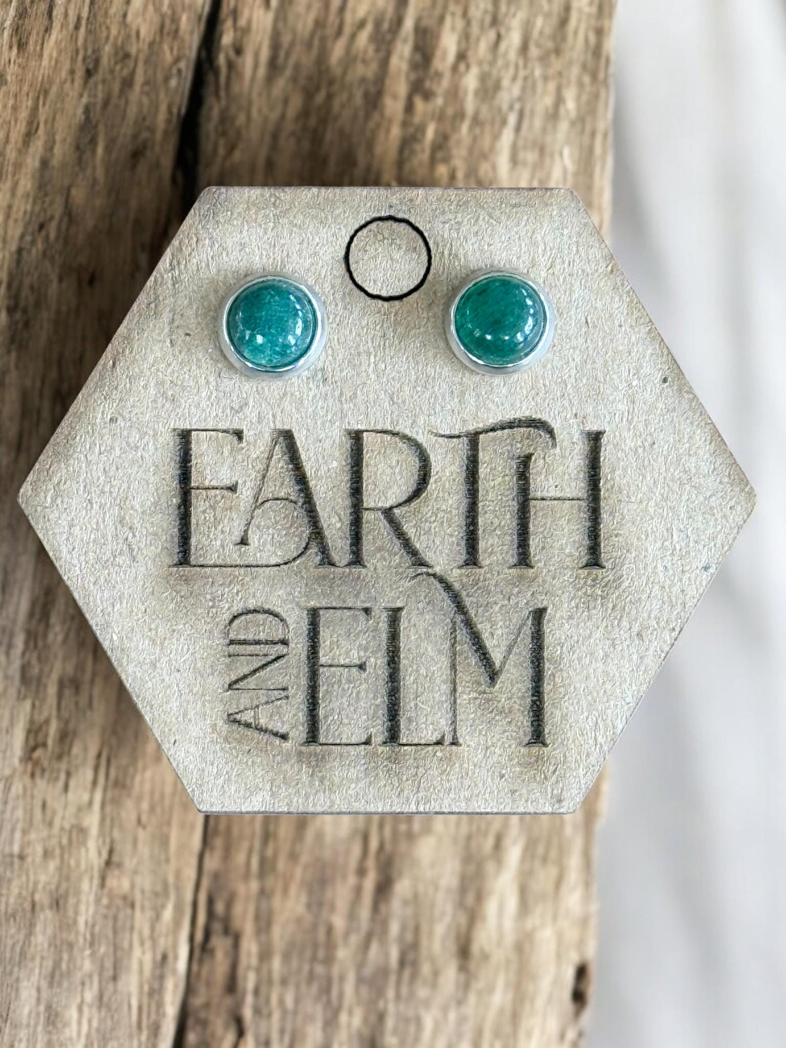 Green Aventurine in Metal Settings - earthandelm