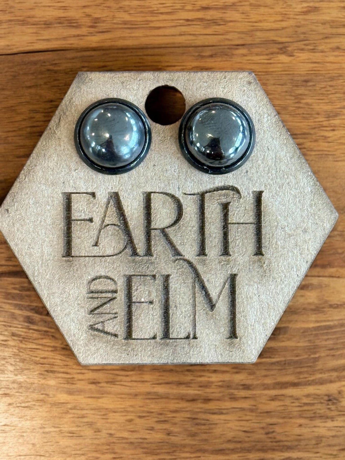 Hematite in Metal Settings - earthandelm