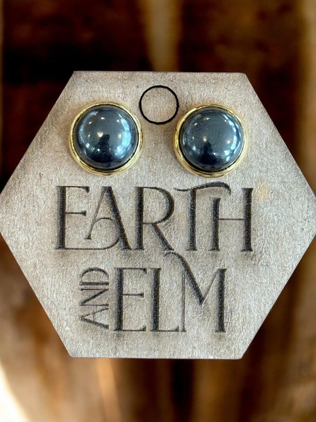 Hematite in Metal Settings - earthandelm