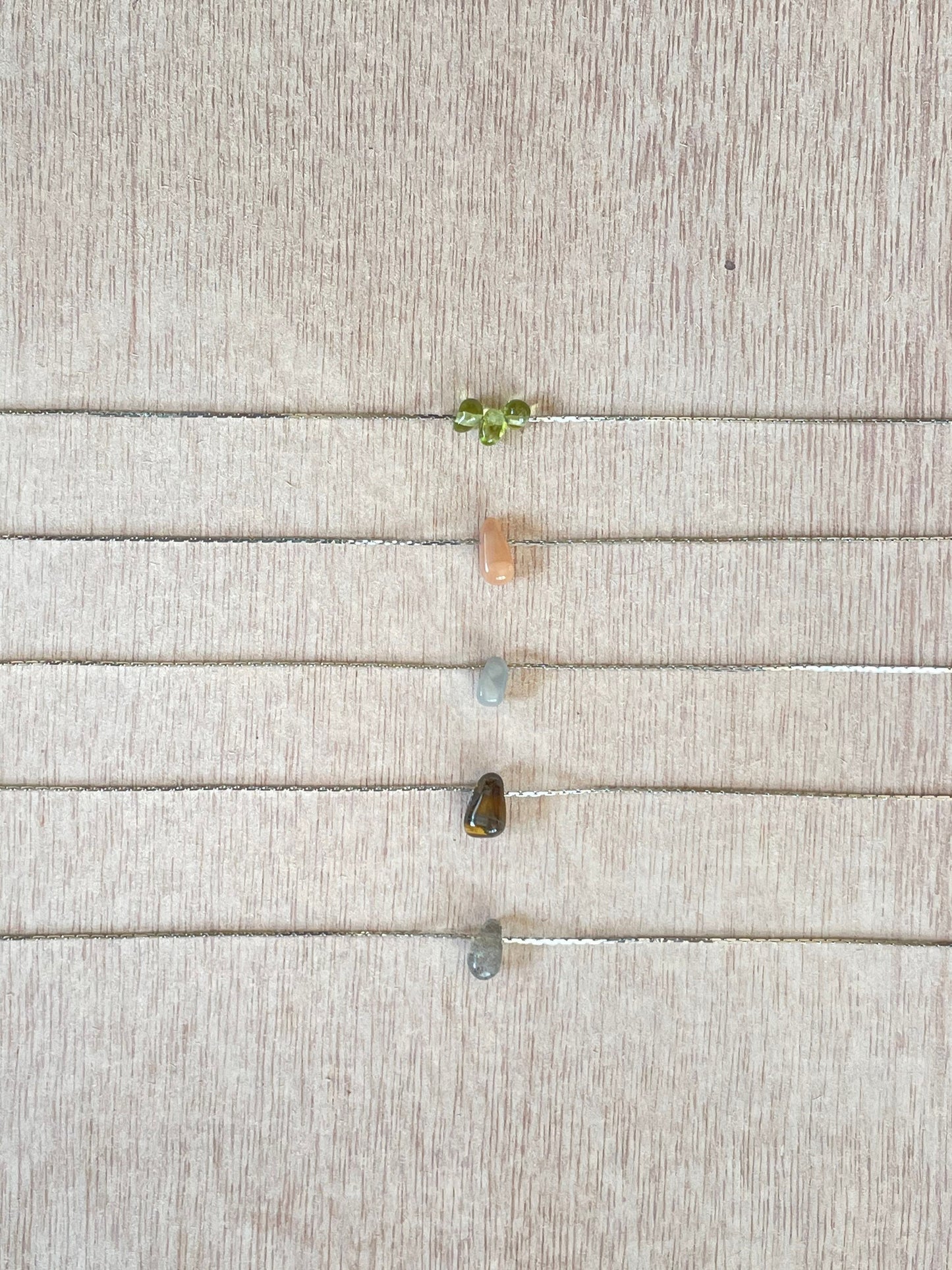 Minimalist Necklaces | Dainty Silver Necklace | Gemstone Necklace | Layering Necklace | Tiny Pendant