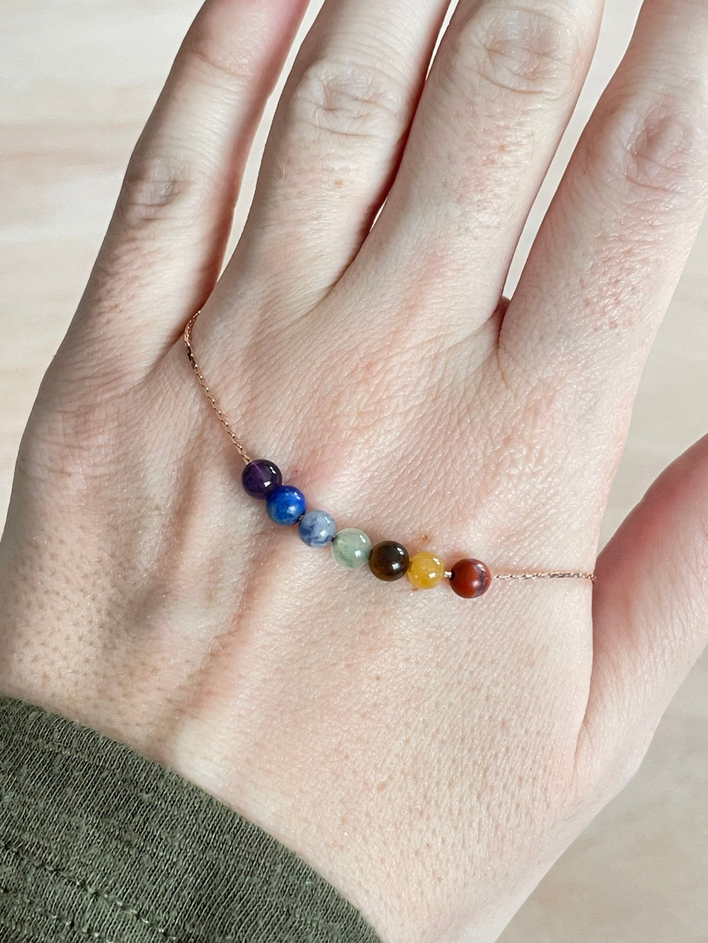 Minimalist Chakra Necklace