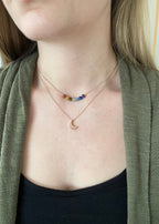Minimalist Chakra Necklace