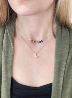 Minimalist Chakra Necklace