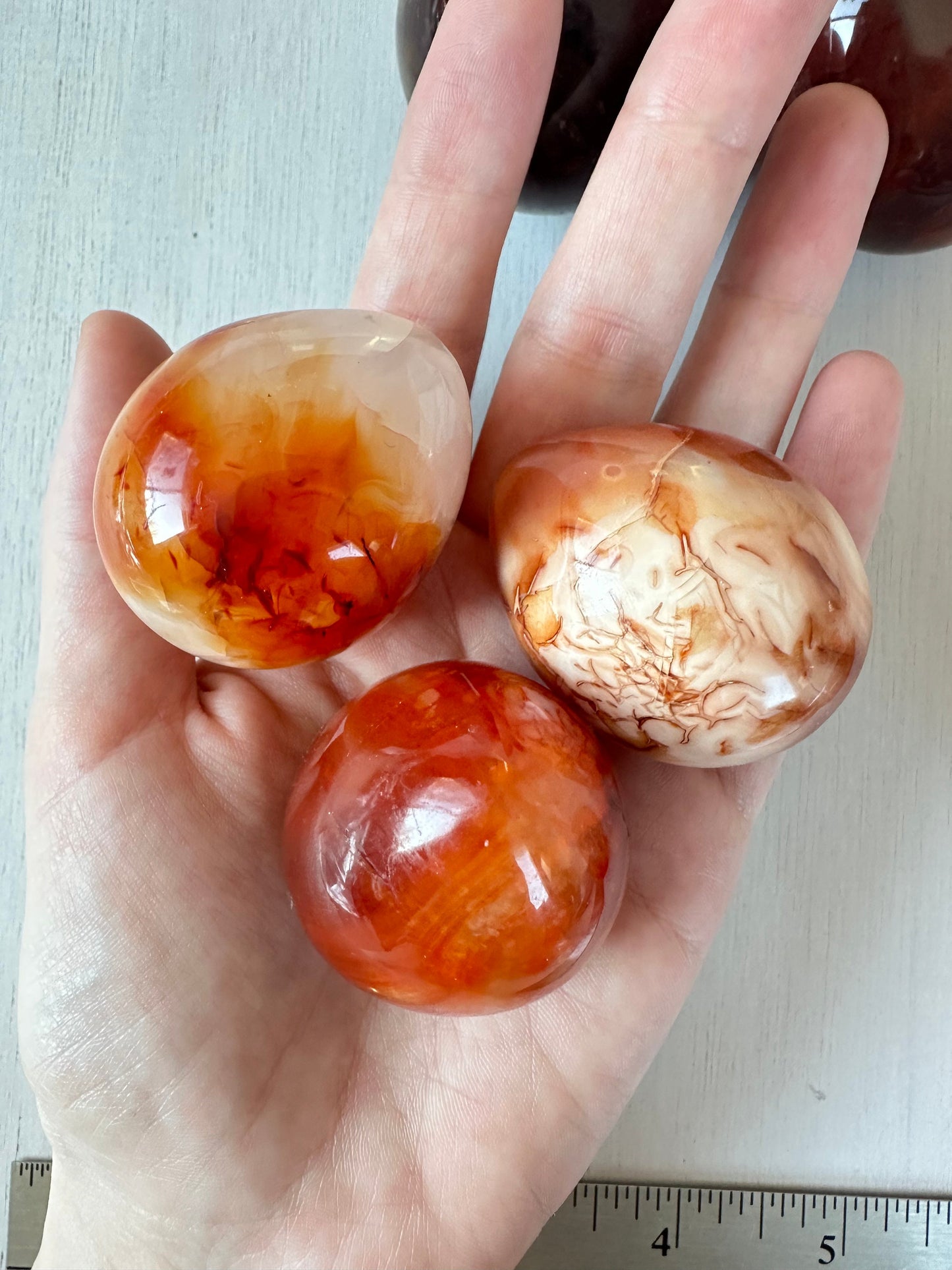 Carnelian Egg | Carved Egg Gemstone | Carnelian Crystal