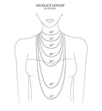 Minimalist Tourmaline Pendant | Black Tourmaline Necklace