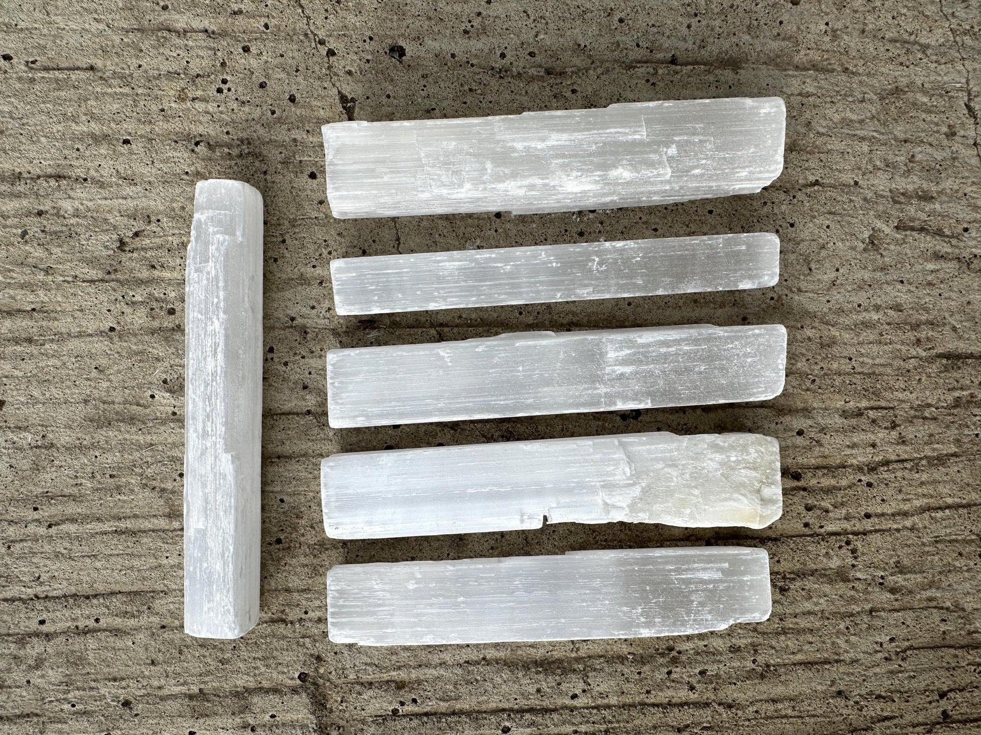 Bulk Raw Selenite | Raw Selenite Wands | Selenite Stick | Satin Spar