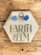 Raw Lapis Lazuli Stud Earrings | Gemstone Studs | Natural Stone Jewelry