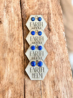 Lapis Lazuli in Metal Settings - earthandelm