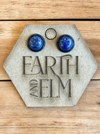 Lapis Lazuli in Metal Settings - earthandelm
