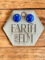 Lapis Lazuli in Metal Settings - earthandelm