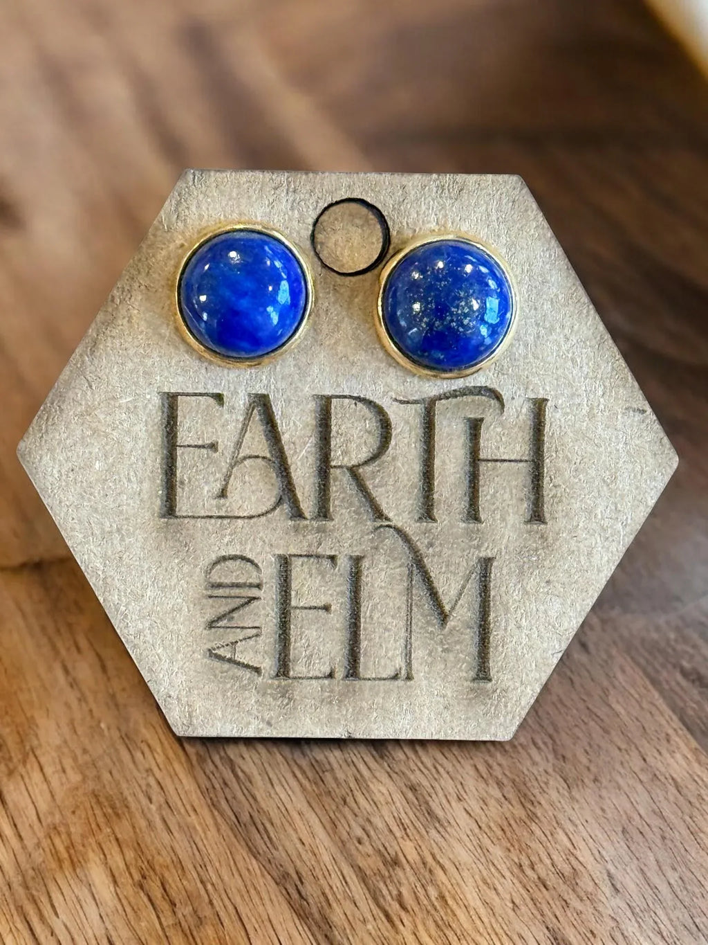 Lapis Lazuli in Metal Settings - earthandelm