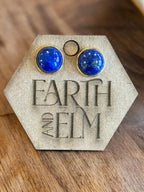 Lapis Lazuli in Metal Settings - earthandelm