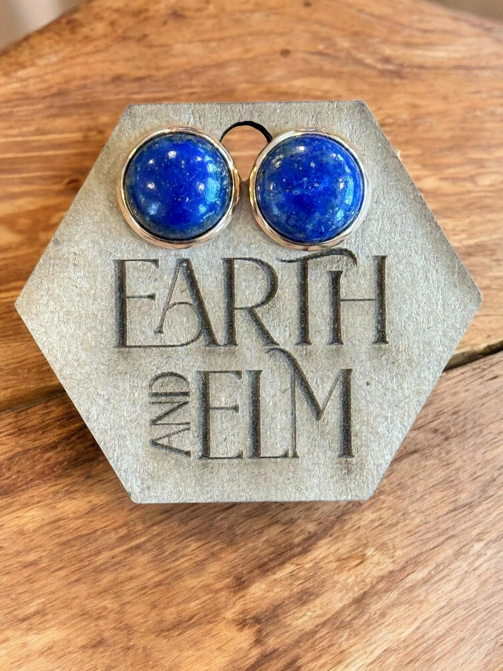 Lapis Lazuli in Metal Settings - earthandelm