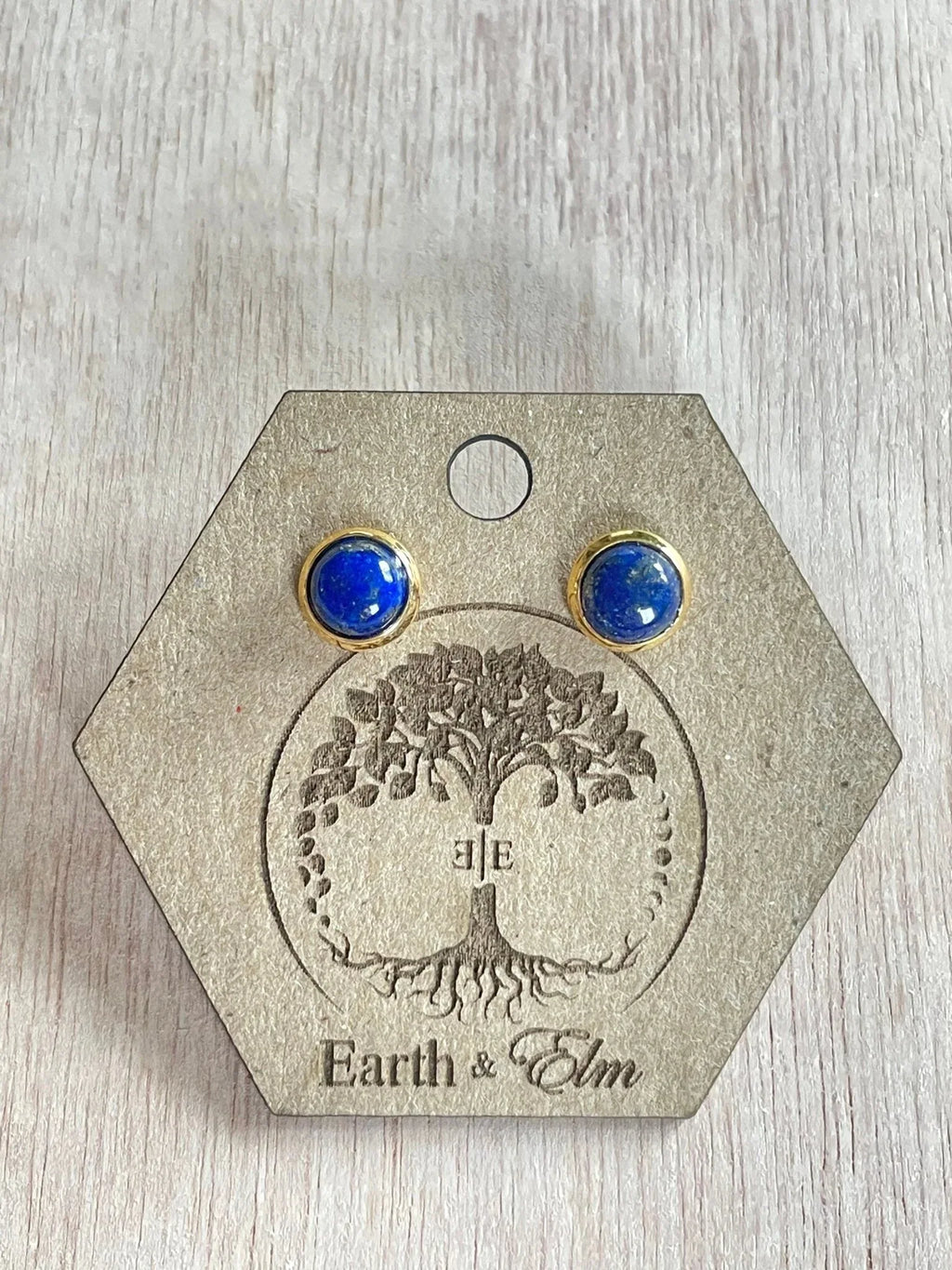 Lapis Lazuli in Metal Settings - earthandelm