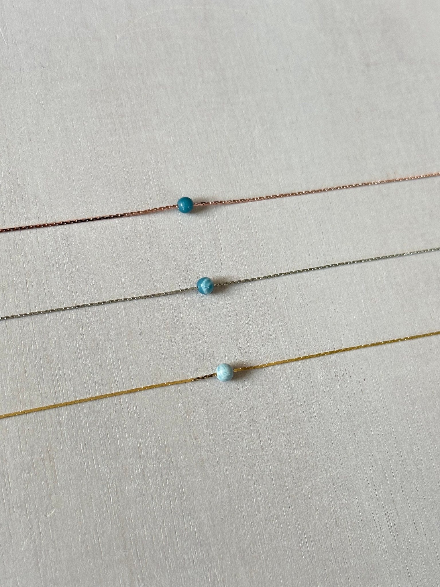 Larimar Necklace - earthandelm