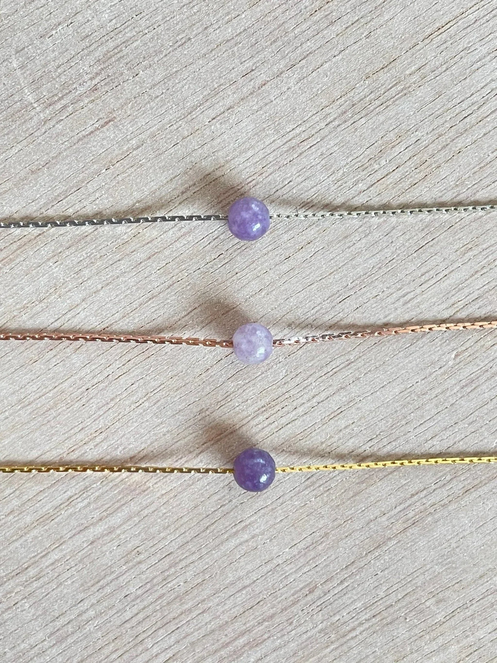 Lepidolite Necklace - earthandelm