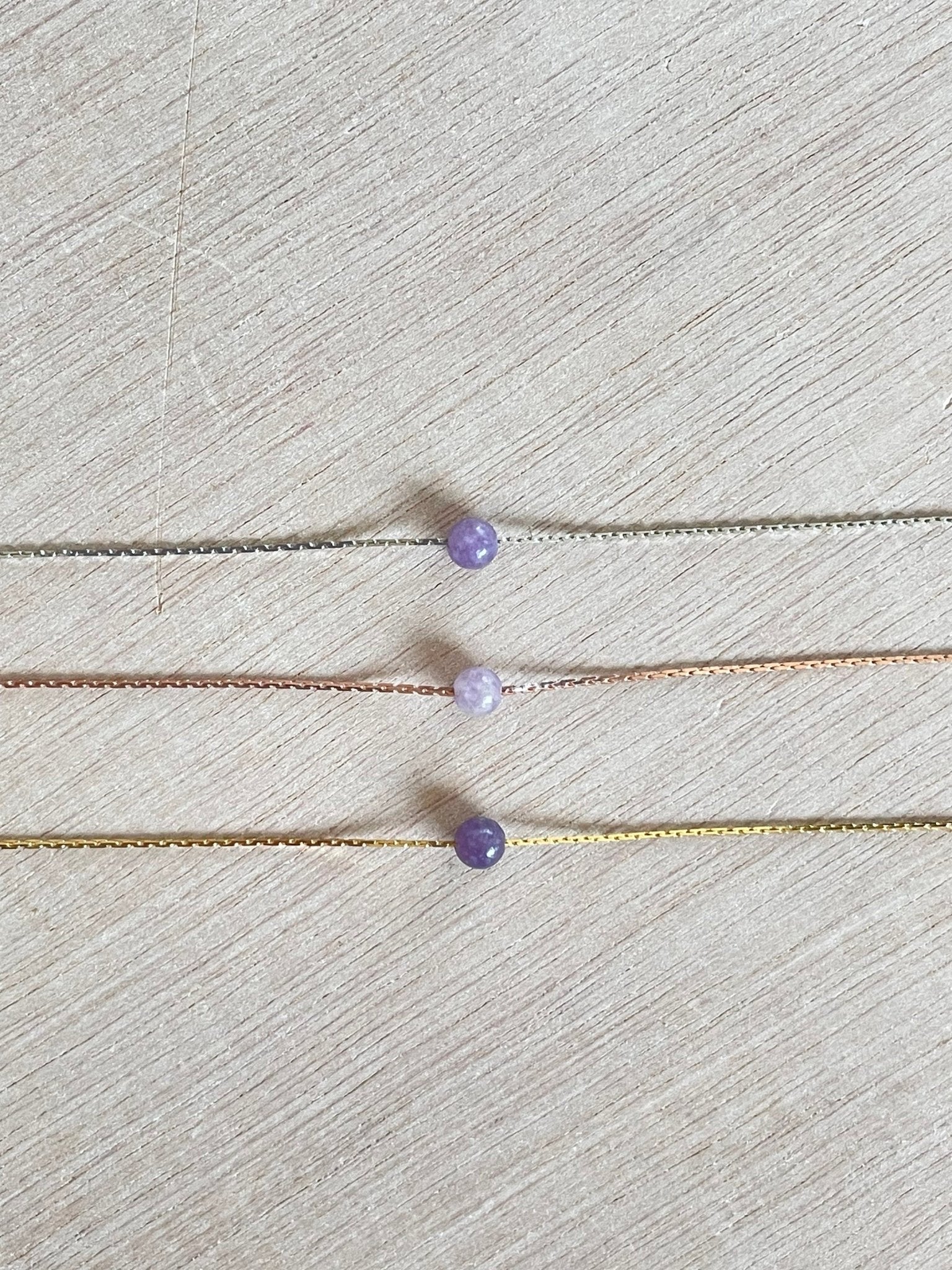 Lepidolite Necklace - earthandelm