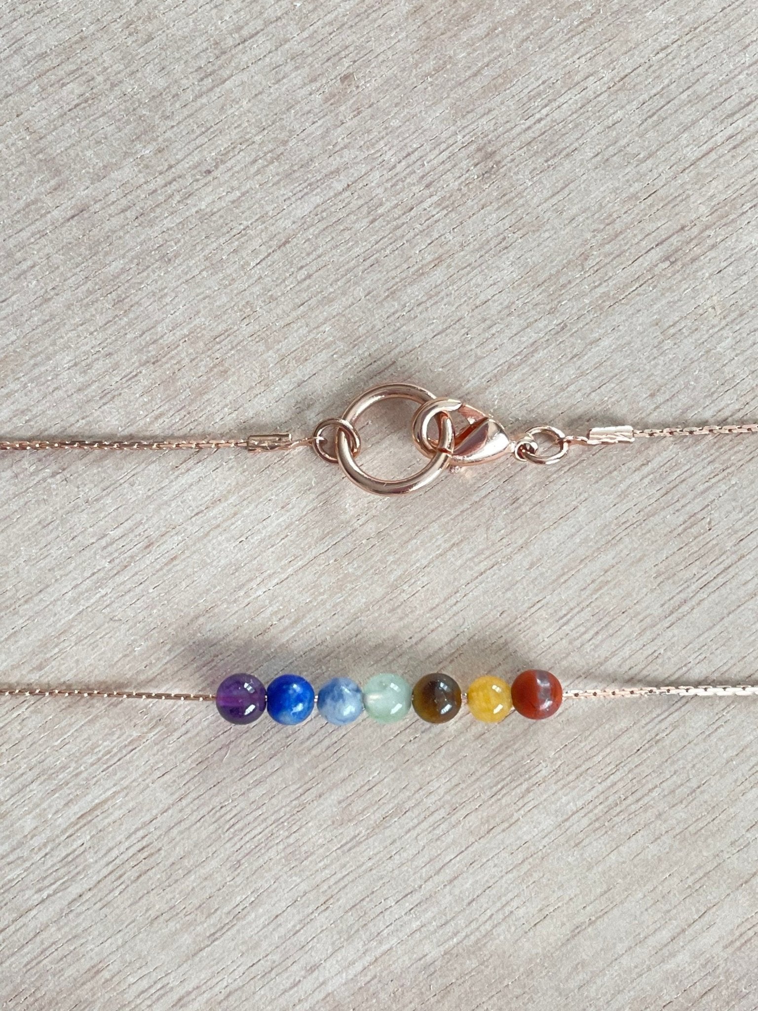 Minimalist Chakra Necklace - earthandelm