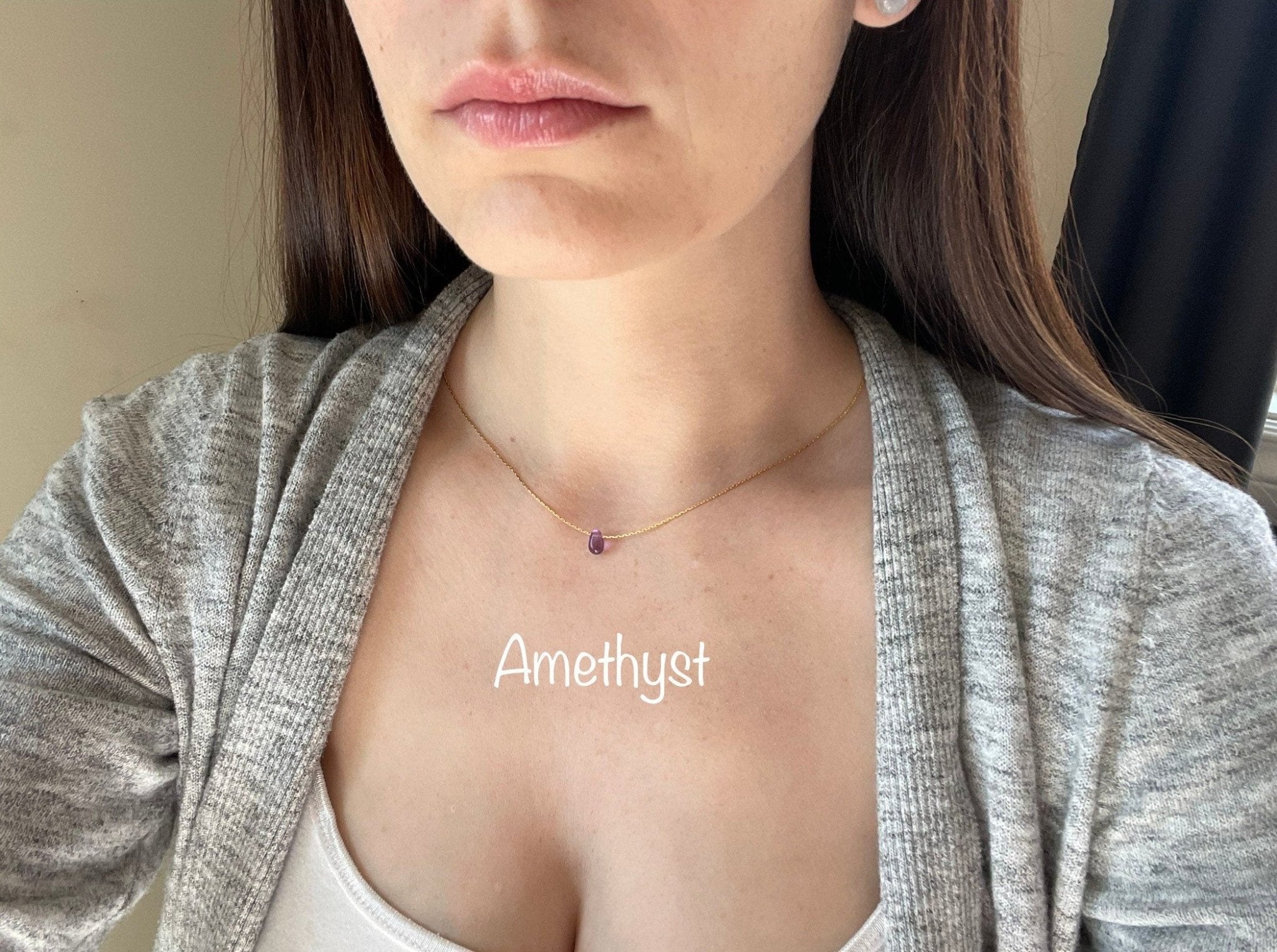 Minimalist Gold Chakra Necklaces - earthandelm