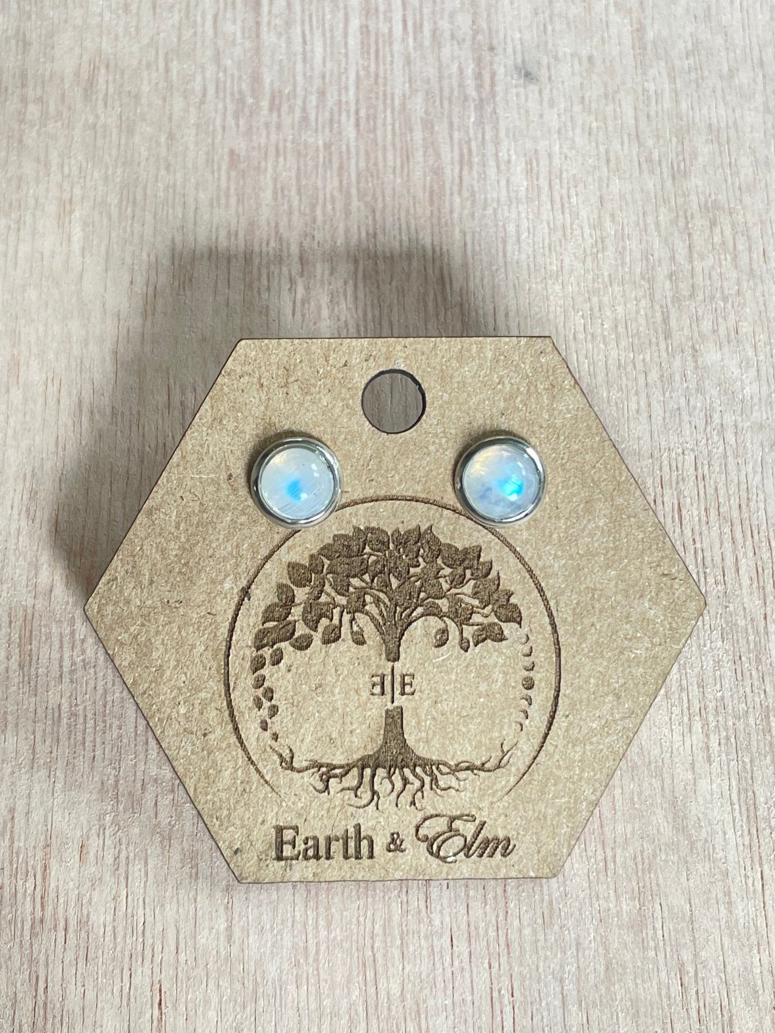 Moonstone in Metal Settings - earthandelm