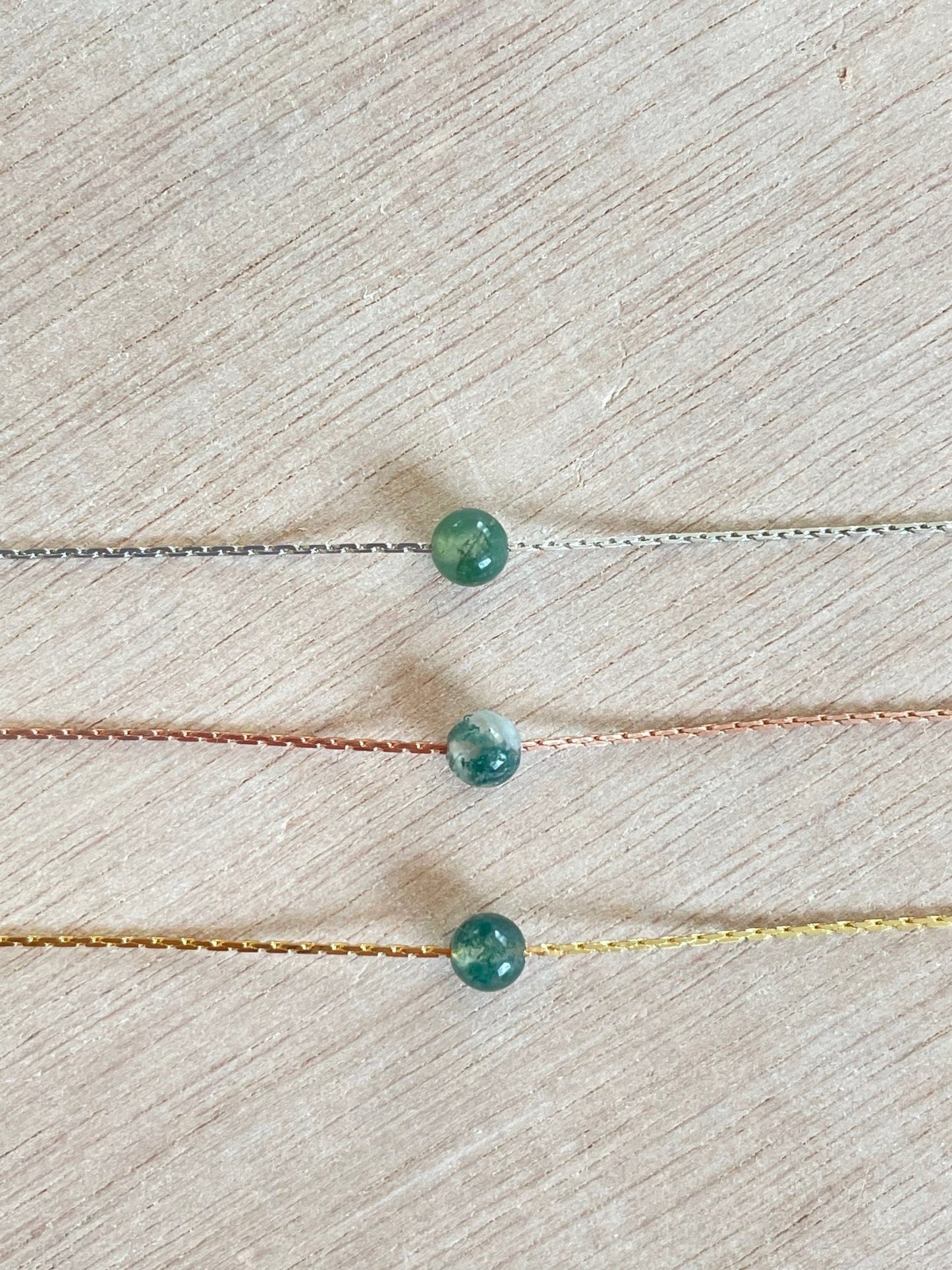 Moss Agate Necklace - earthandelm