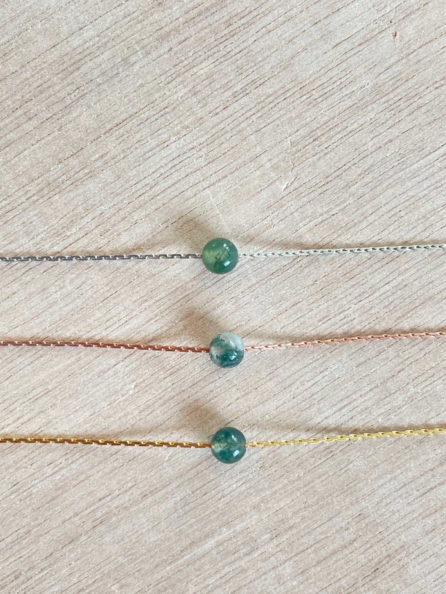 Moss Agate Necklace - earthandelm