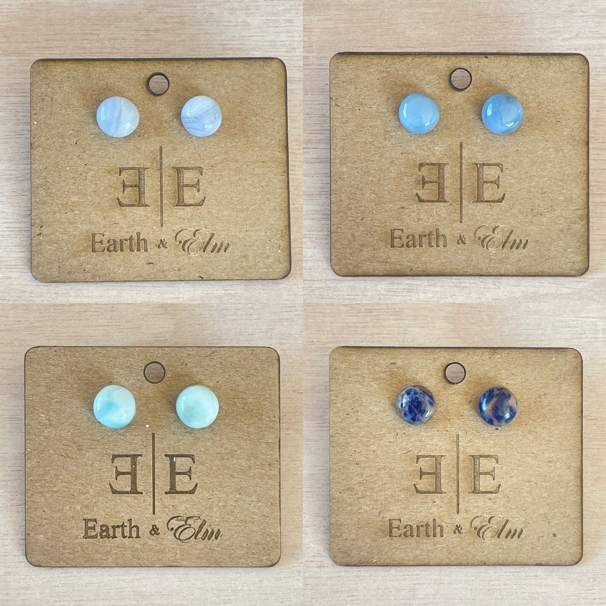 Mystery Crystal Stud Earring Box - earthandelm