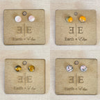 Mystery Crystal Stud Earring Box - earthandelm