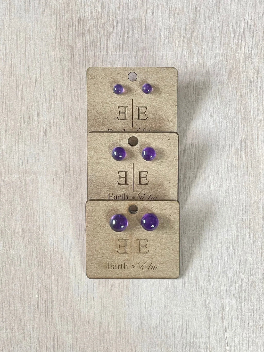 Mystery Crystal Stud Earring Box - earthandelm