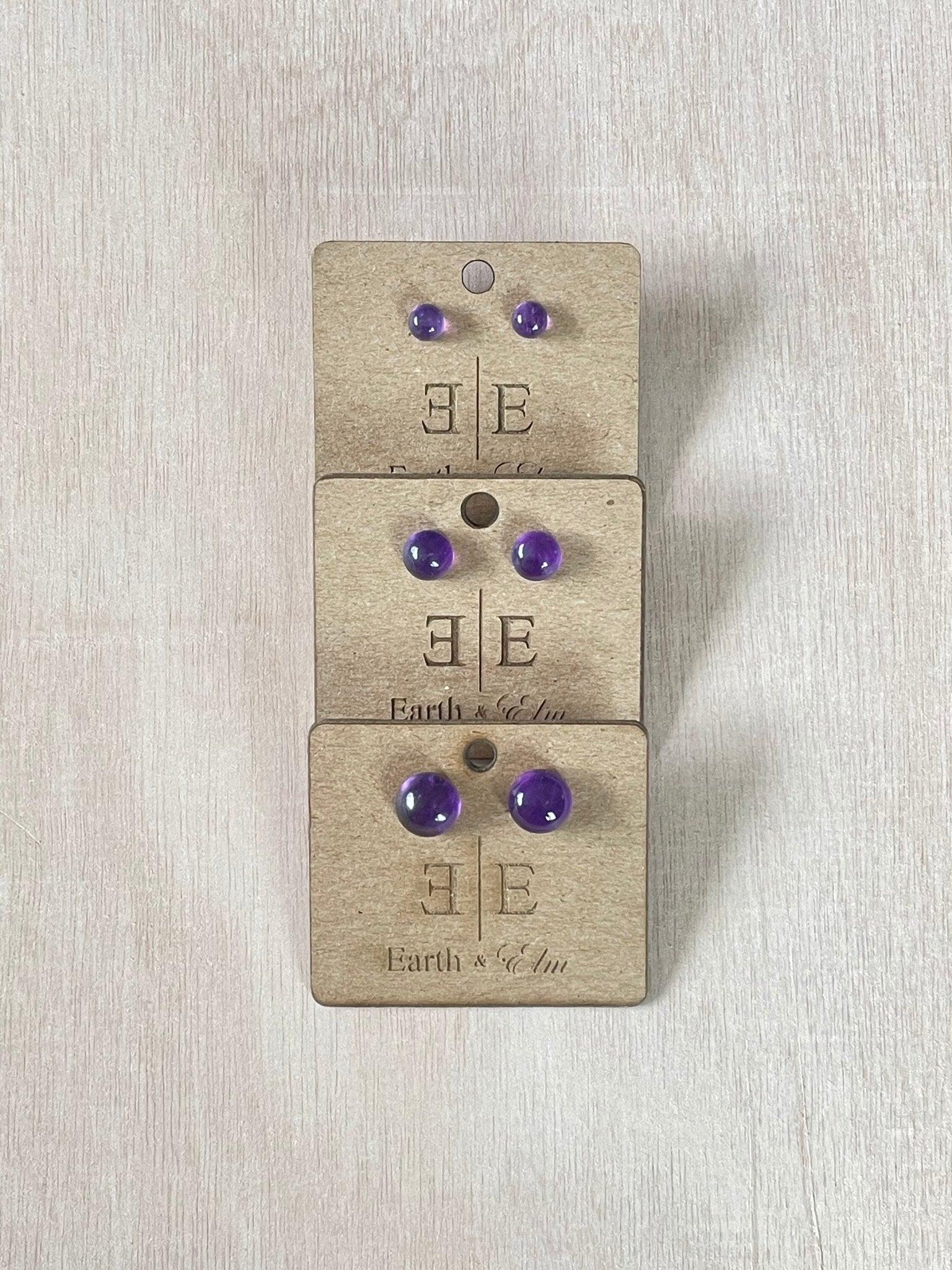 Mystery Crystal Stud Earring Box - earthandelm