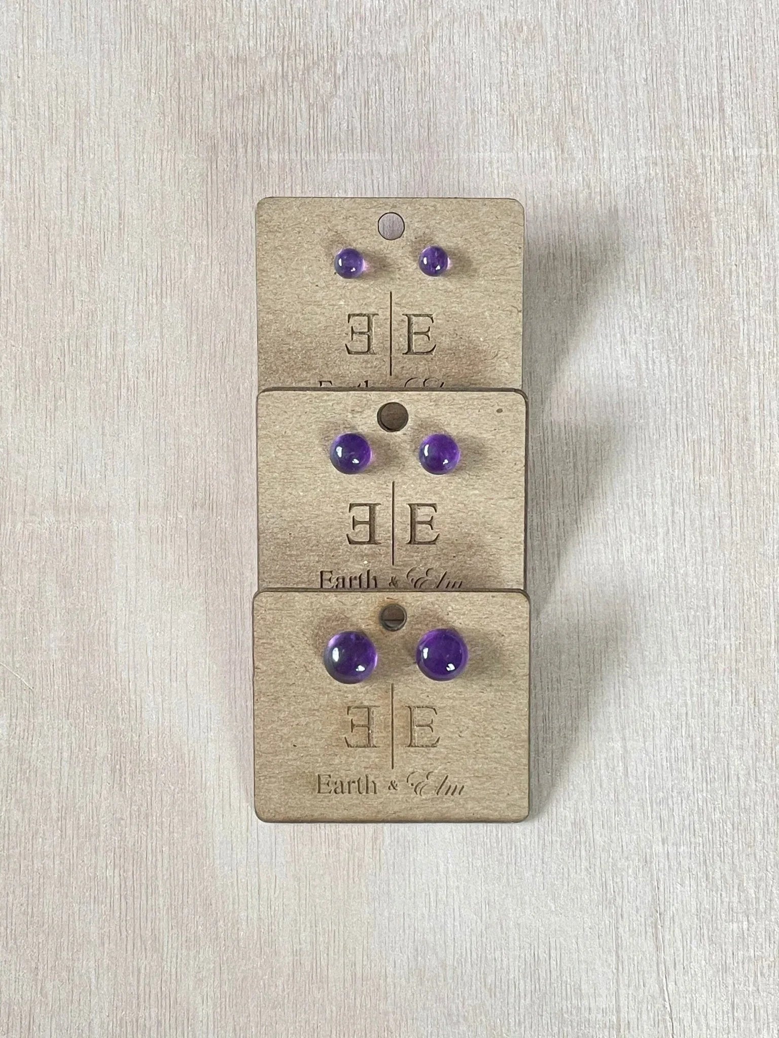 Mystery Crystal Stud Earring Box - earthandelm