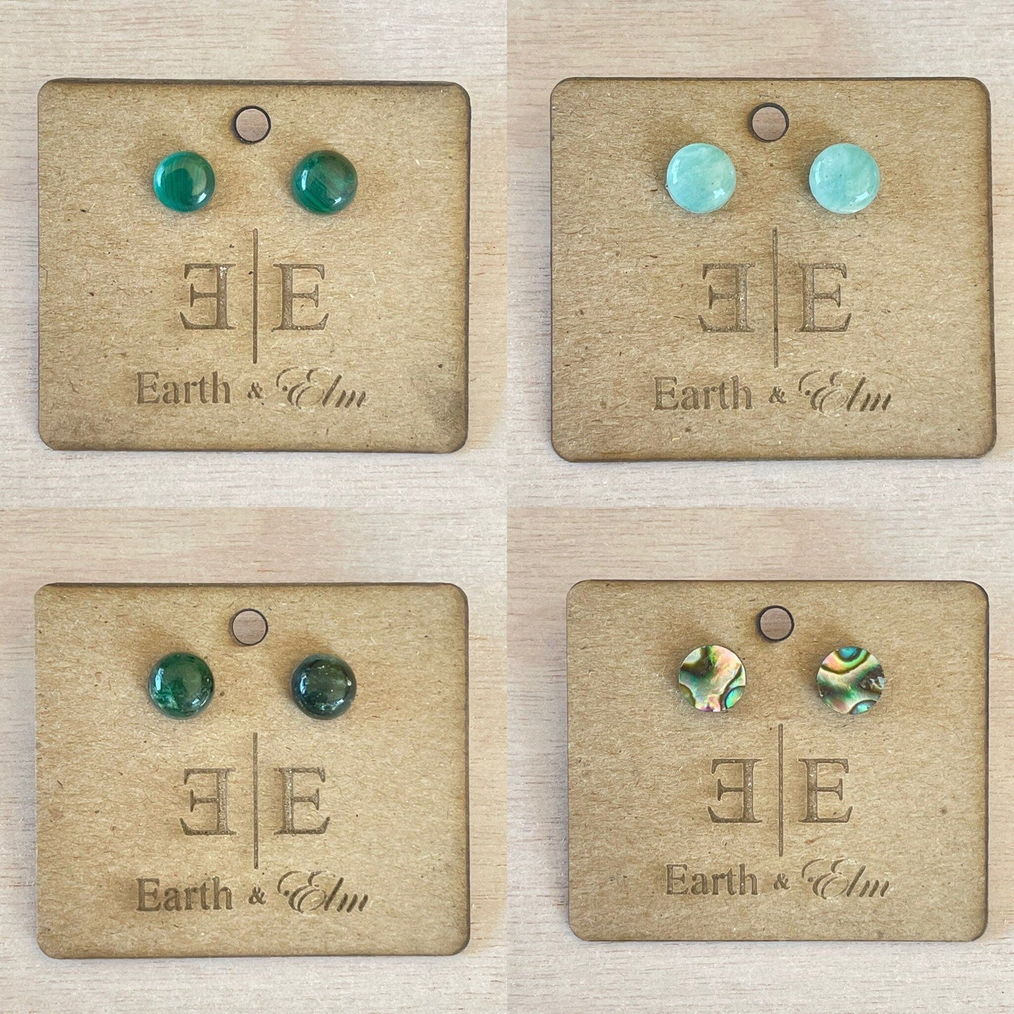 Mystery Crystal Stud Earring Box - earthandelm