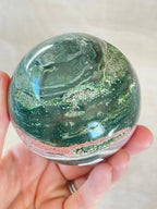 Ocean Jasper Sphere | Purple Crystal | Authentic Gemstone | Crystal Ball - earthandelm