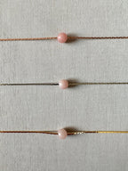 Pink Opal Necklace - earthandelm