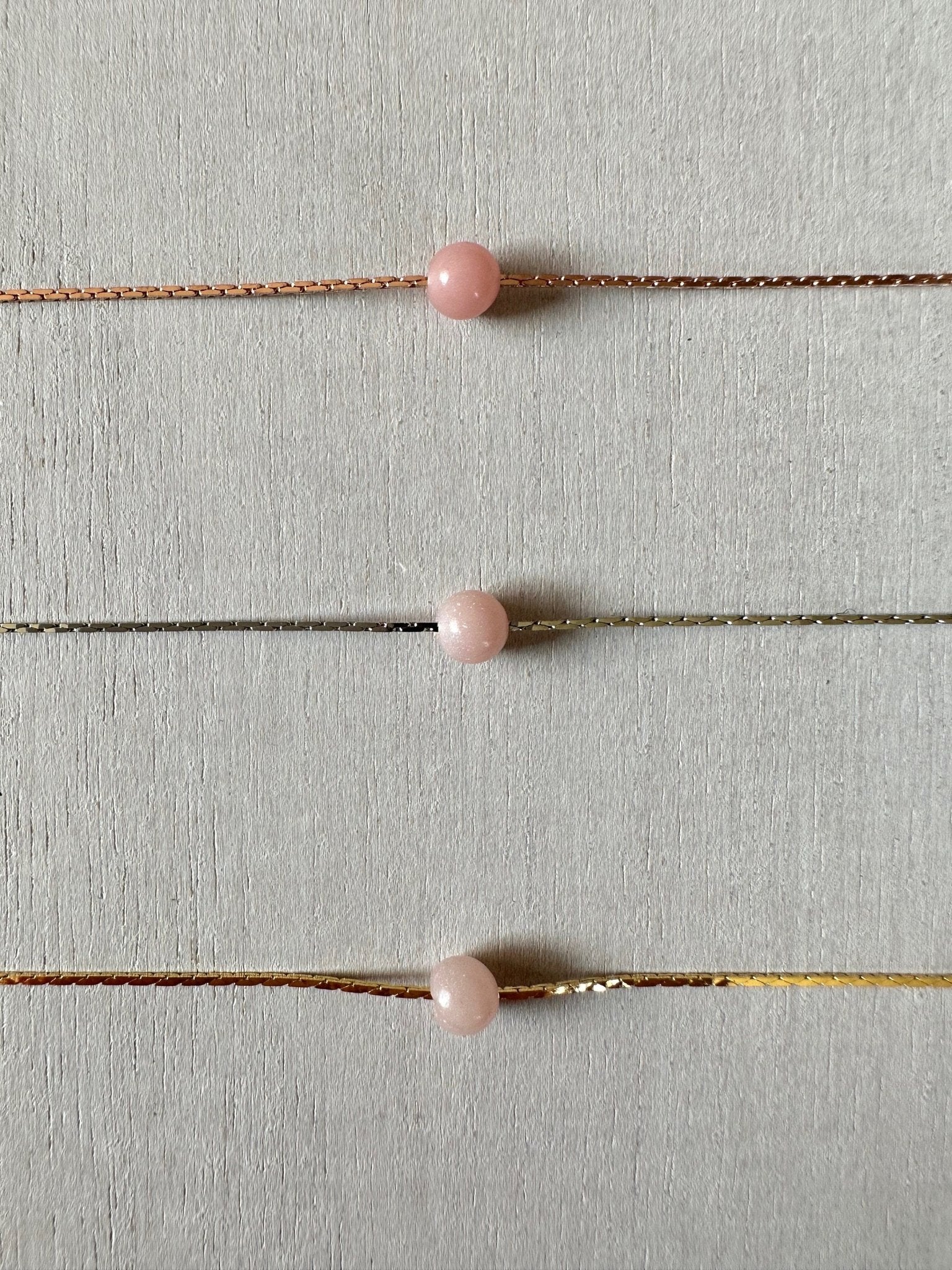 Pink Opal Necklace - earthandelm