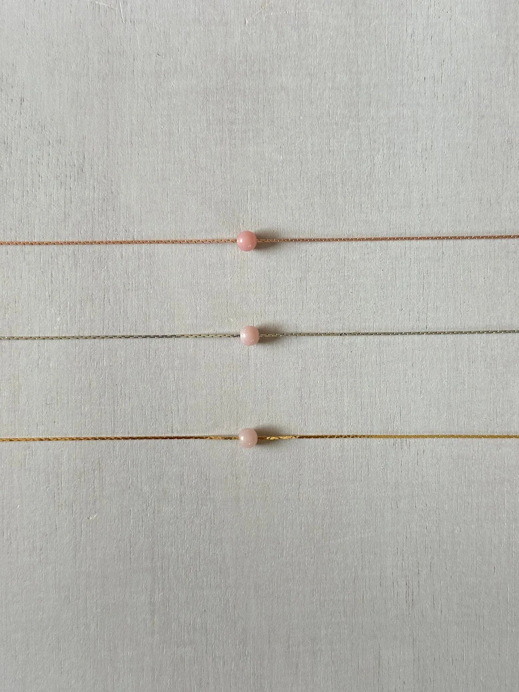 Pink Opal Necklace - earthandelm