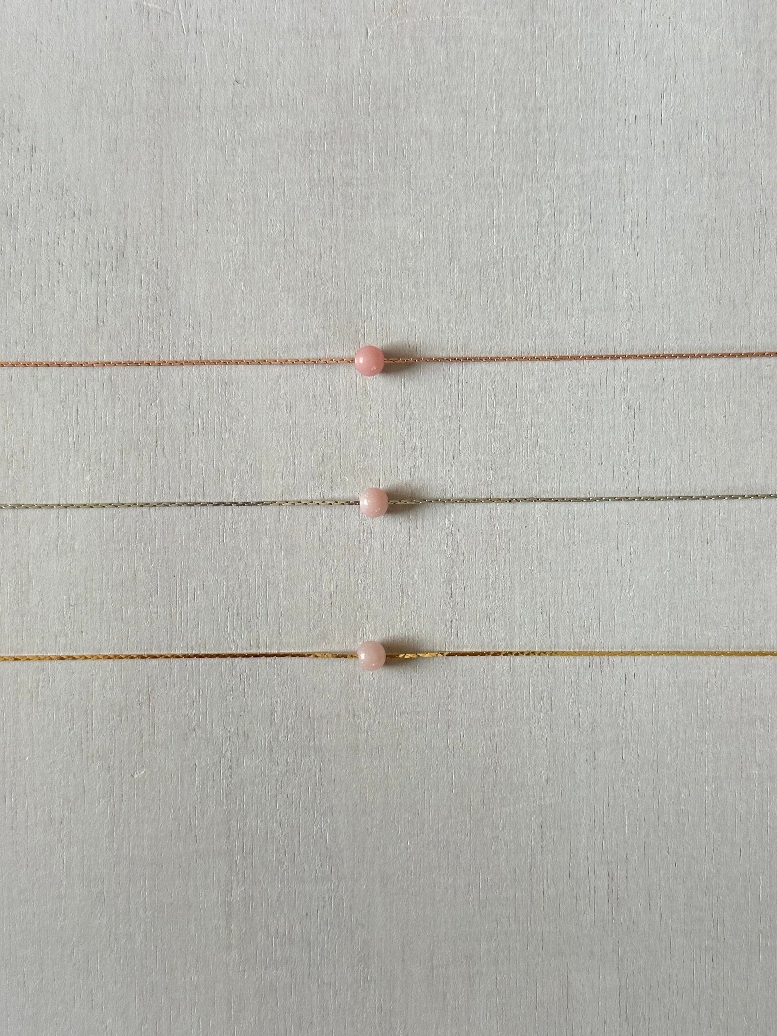 Pink Opal Necklace - earthandelm