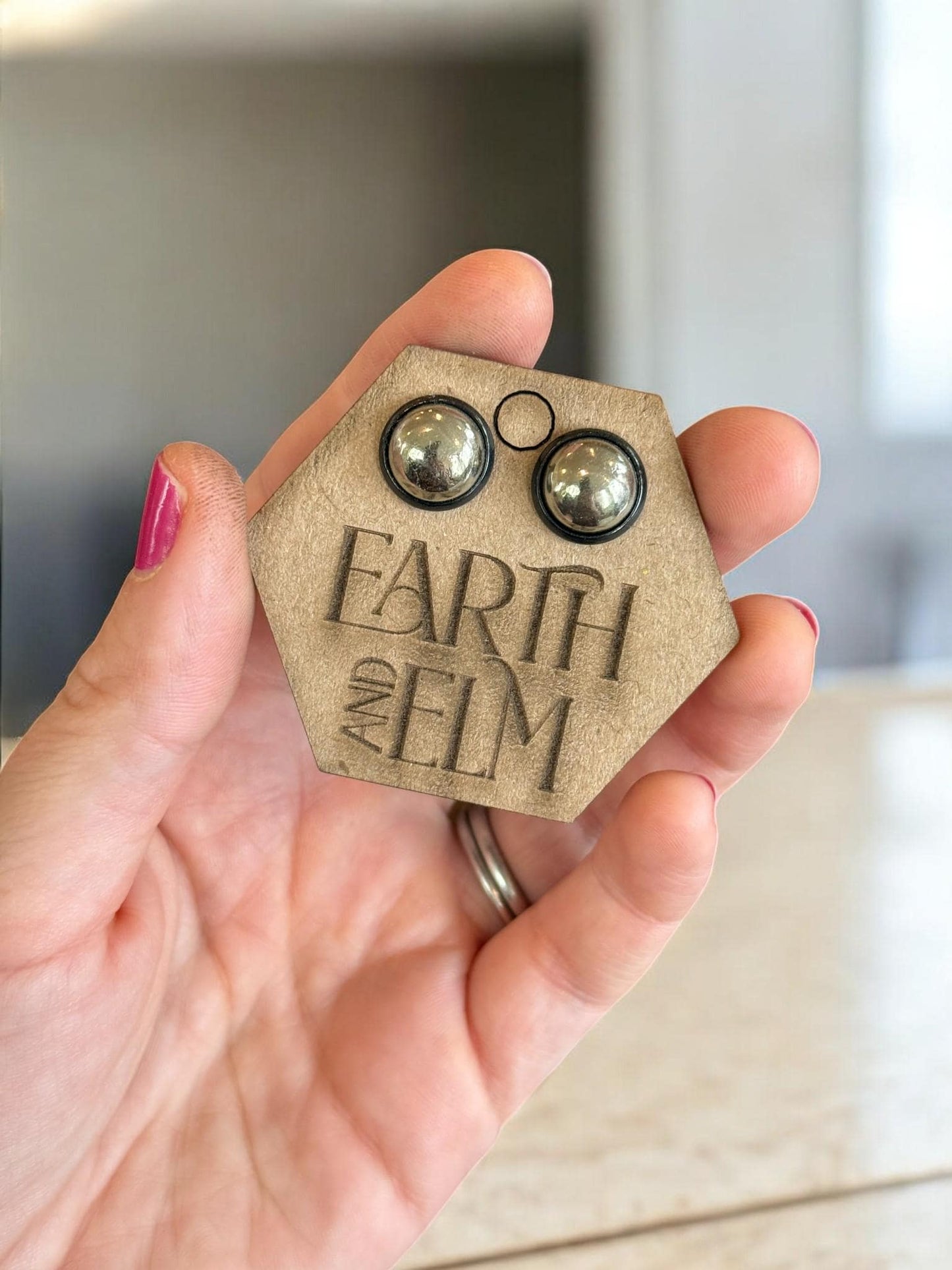 Pyrite in Metal Settings - earthandelm