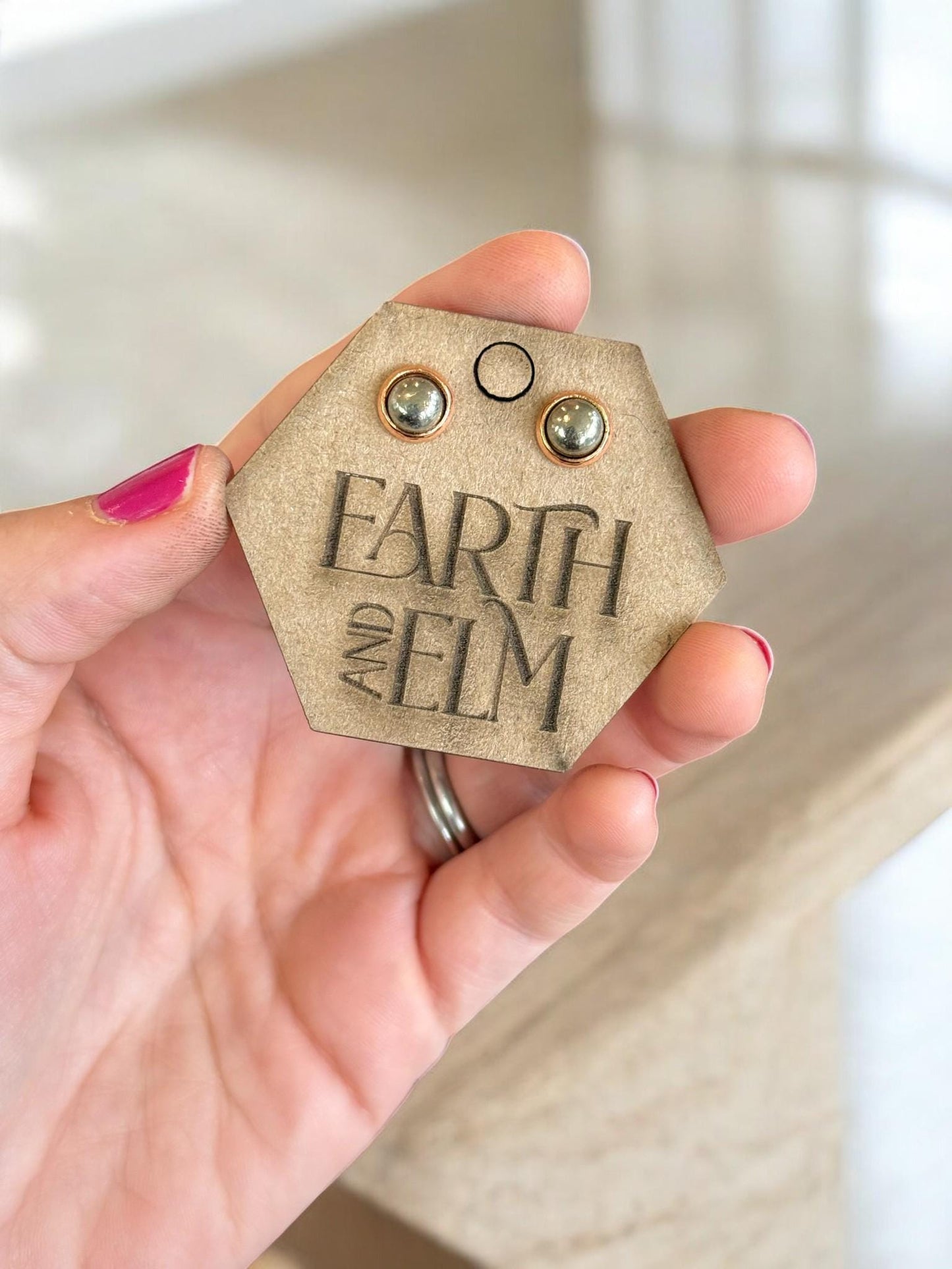 Pyrite in Metal Settings - earthandelm