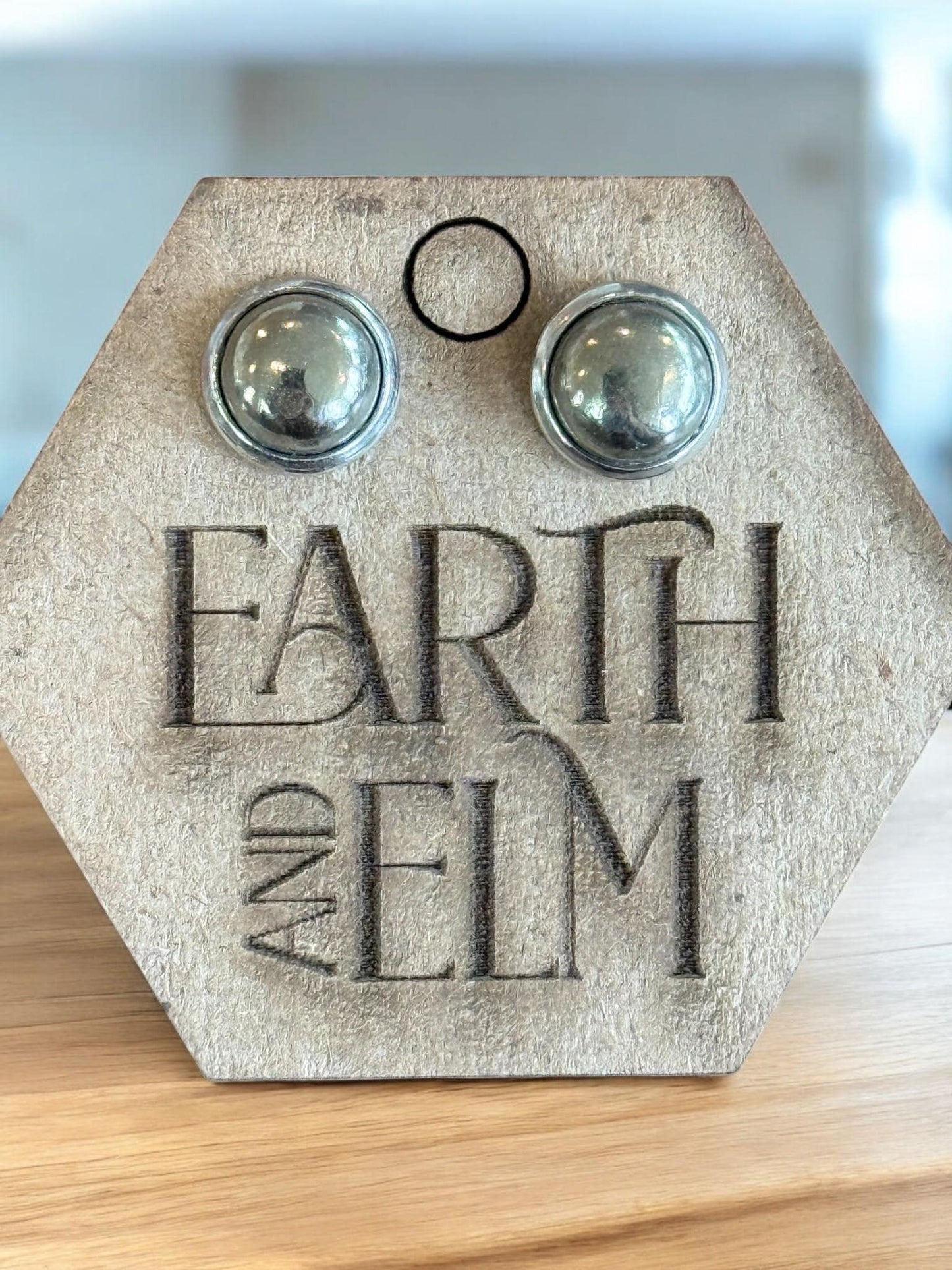 Pyrite in Metal Settings - earthandelm