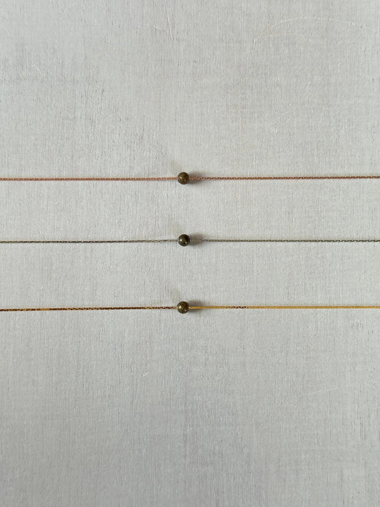Pyrite Necklace - earthandelm