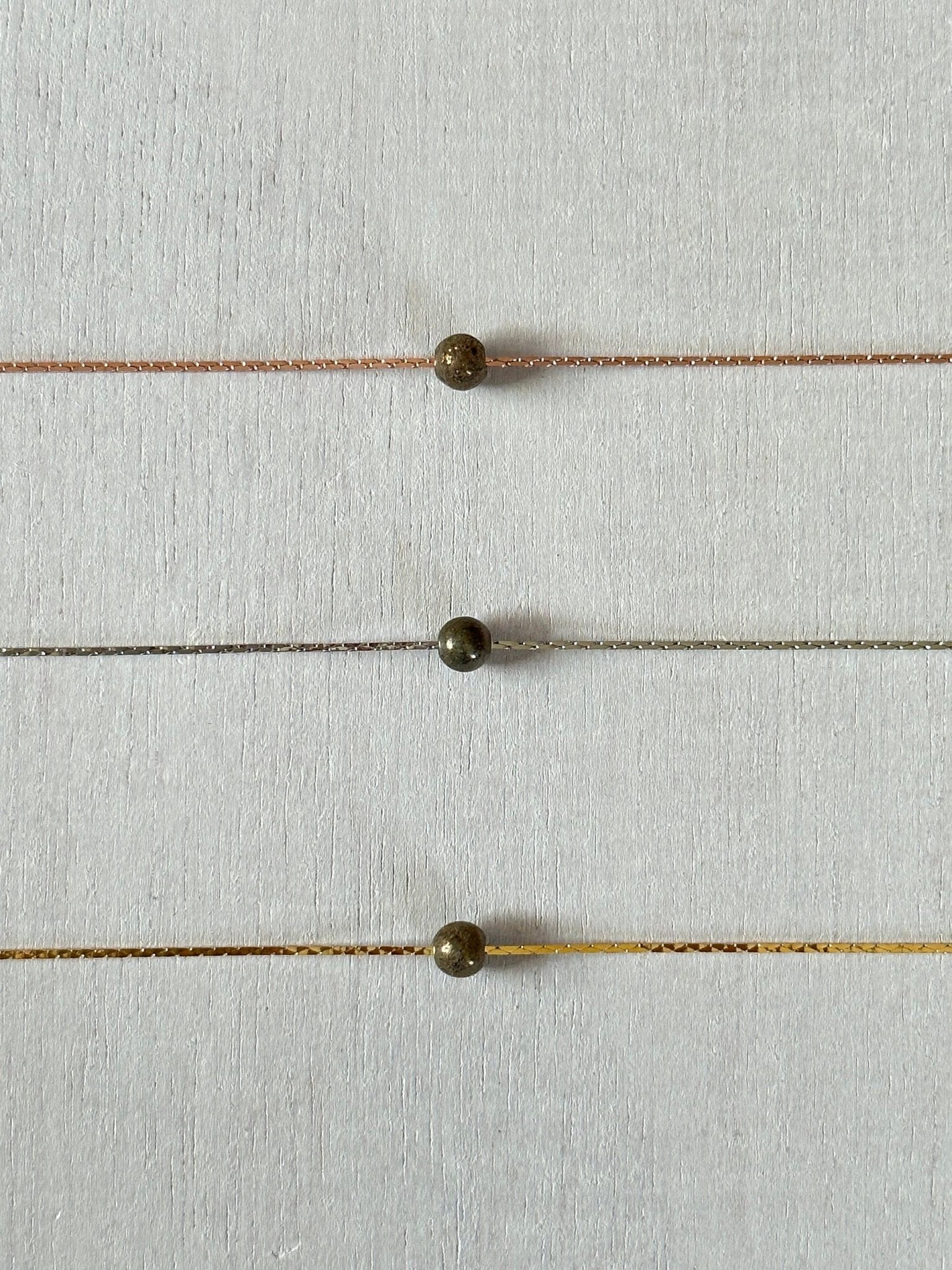 Pyrite Necklace - earthandelm